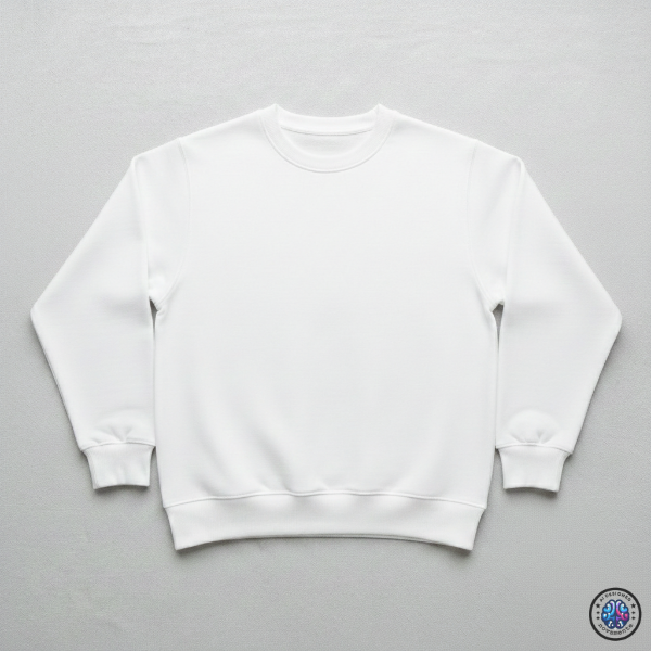 Buzo Cuello Redondo - Blanco